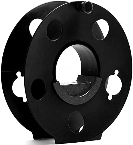 Cord Storage Reel Easy to Use with Center Rotating Handle 100 Feet (Black) - Image 2