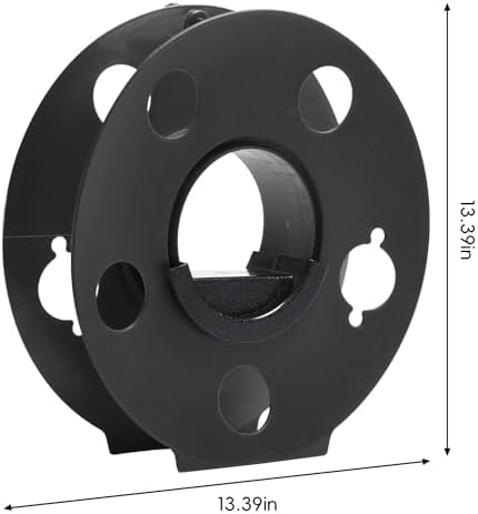 Cord Storage Reel Easy to Use with Center Rotating Handle 100 Feet (Black) - Image 4